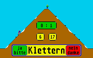 Klettern atari screenshot